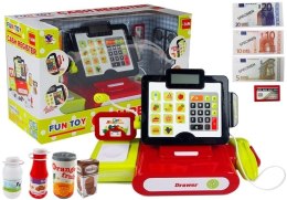 LEAN Toys Kasa Fiskalna Dotykowa Kalkulator + Akcesoria