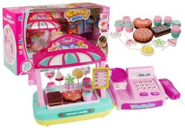 LEAN Toys Kasa Fiskalna Stragan Słodkości Candy Shop 35 Elementów