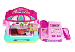 LEAN Toys Kasa Fiskalna Stragan Słodkości Candy Shop 35 Elementów