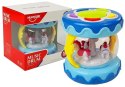 LEAN Toys Kolorowy bębenek z Karuzelką Odgłosy Zwierząt