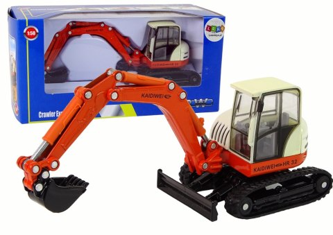 LEAN Toys Koparka Metalowa z Łyżką Ruchome Ramie 1:50 LEAN Toys Koparka Metalowa z Łyżką Ruchome Ramie 1:50