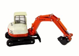 LEAN Toys Koparka Metalowa z Łyżką Ruchome Ramie 1:50