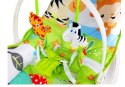 LEAN Toys Leżaczek Bujaczek 2w1 Dziecięcy Bujak Fotelik
