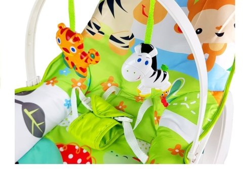 LEAN Toys Leżaczek Bujaczek 2w1 Dziecięcy Bujak Fotelik LEAN Toys Leżaczek Bujaczek 2w1 Dziecięcy Bujak Fotelik
