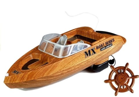 LEAN Toys Łódź Motorówka Na Radio R/C 27Mh Zdalnie Sterowana LEAN Toys Łódź Motorówka Na Radio R/C 27Mh Zdalnie Sterowana