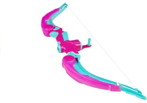 LEAN Toys Łuk z Tarczą + 3 Strzały na Przyssawki Różowy LEAN Toys Łuk z Tarczą + 3 Strzały na Przyssawki Różowy