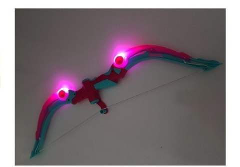LEAN Toys Łuk z Tarczą + 3 Strzały na Przyssawki Różowy LEAN Toys Łuk z Tarczą + 3 Strzały na Przyssawki Różowy