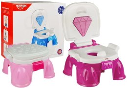 LEAN Toys Nocnik Różowy z Diamentem Dla Malucha