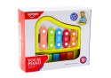 LEAN Toys Pianinko Cymbałki Dzwonki Dla Malucha Żółte