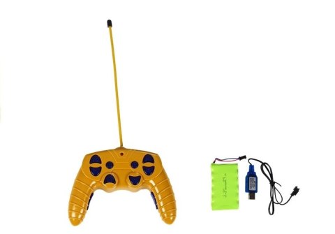 LEAN Toys Pojazd Budowlany Dźwig Zdalnie Sterowany RC Ruchome Ramie Światła Żółty LEAN Toys Pojazd Budowlany Dźwig Zdalnie Sterowany RC Ruchome Ramie Światła Żółty
