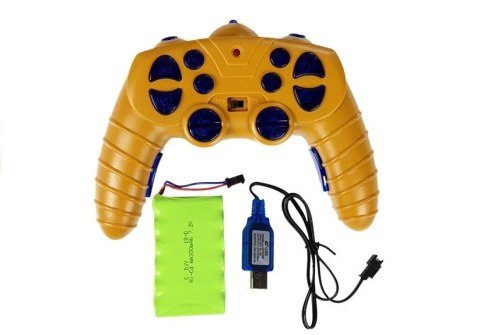 LEAN Toys Pojazd Budowlany Koparka RC Zdalnie Sterowana 2.4G R/C Światła Żółty LEAN Toys Pojazd Budowlany Koparka RC Zdalnie Sterowana 2.4G R/C Światła Żółty