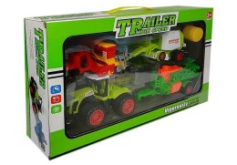 LEAN Toys Zestaw Autek Farmerskich Opryskiwacz Prasa