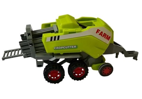 LEAN Toys Zestaw Autek Farmerskich Zgrabiarka Prasa LEAN Toys Zestaw Autek Farmerskich Zgrabiarka Prasa