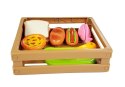 LEAN Toys Zestaw Do Krojenia Hot Dog Ryba na Rzepy w Skrzyni