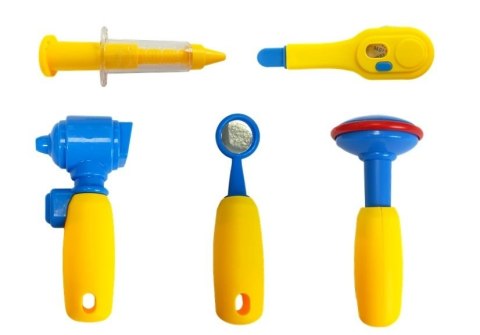 LEAN Toys Zestaw Gabinet Lekarski Niebieski LEAN Toys Zestaw Gabinet Lekarski Niebieski