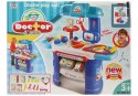 LEAN Toys Zestaw Gabinet Lekarski Niebieski