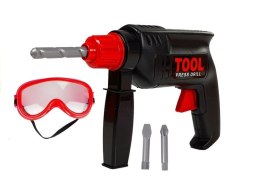 LEAN Toys Zestaw Majsterkowicza Wiertarka Dla Dzieci Z Okularami Narzędzia