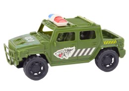 LEAN Toys Zestaw Militarny Helikopter Wojskowy Wóz Bojowy Wieża Kontrolna Żołnierz