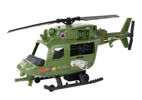LEAN Toys Zestaw Militarny Helikopter Wojskowy Wóz Bojowy Wieża Kontrolna Żołnierz LEAN Toys Zestaw Militarny Helikopter Wojskowy Wóz Bojowy Wieża Kontrolna Żołnierz