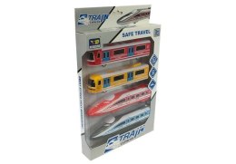 LEAN Toys Zestaw Wagonów Pendolino Różne rodzaje