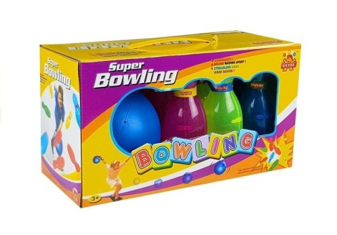 LEAN Toys Zestaw do gry w kręgle 11el LEAN Toys Zestaw do gry w kręgle 11el
