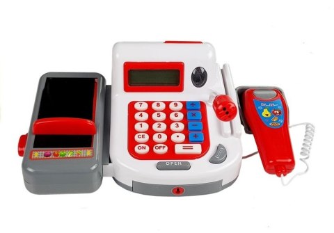 LEAN Toys Zestaw sklepowy kasa wózek LEAN Toys Zestaw sklepowy kasa wózek