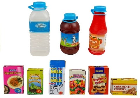 LEAN Toys Zestaw sklepowy kasa wózek LEAN Toys Zestaw sklepowy kasa wózek