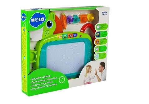 LEAN Toys Znikopis Na Baterie Kucyk Kolory + Pieczątki LEAN Toys Znikopis Na Baterie Kucyk Kolory + Pieczątki