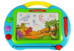 LEAN Toys Znikopis Turkusowy ze Stempelkami