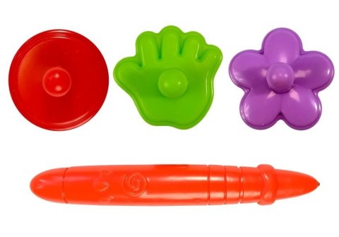LEAN Toys Znikopis Turkusowy ze Stempelkami LEAN Toys Znikopis Turkusowy ze Stempelkami