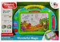 LEAN Toys Znikopis Turkusowy ze Stempelkami
