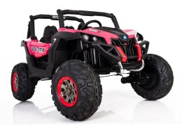 LEAN CARS Auto Na Akumulator Jeep XMX603 Różowy