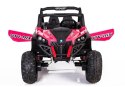 LEAN CARS Auto Na Akumulator Jeep XMX603 Różowy