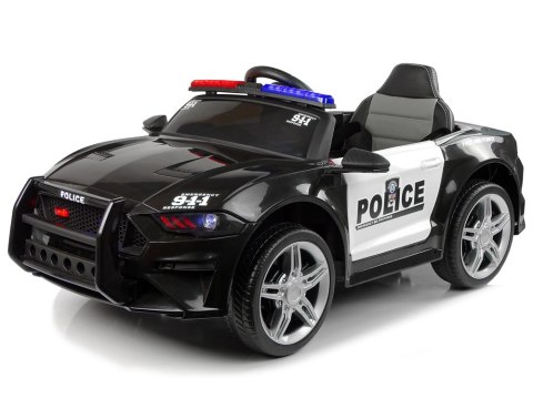 LEAN CARS Auto na Akumulator BBH0007 Policja Czarny LEAN CARS Auto na Akumulator BBH0007 Policja Czarny