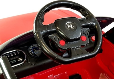 LEAN CARS Auto na akumulator HL1638 Czerwony LEAN CARS Auto na akumulator HL1638 Czerwony