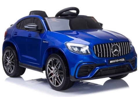 LEAN CARS Auto na akumulator Mercedes GLC 63S QLS-5688 Niebieski 4x4 LEAN CARS Auto na akumulator Mercedes GLC 63S QLS-5688 Niebieski 4x4