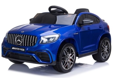 LEAN CARS Auto na akumulator Mercedes GLC 63S QLS-5688 Niebieski 4x4 LEAN CARS Auto na akumulator Mercedes GLC 63S QLS-5688 Niebieski 4x4
