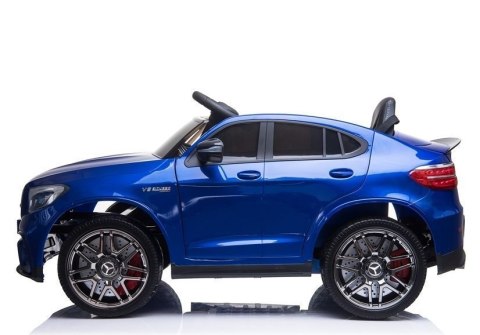 LEAN CARS Auto na akumulator Mercedes GLC 63S QLS-5688 Niebieski 4x4 LEAN CARS Auto na akumulator Mercedes GLC 63S QLS-5688 Niebieski 4x4