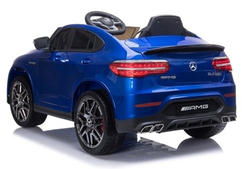LEAN CARS Auto na akumulator Mercedes GLC 63S QLS-5688 Niebieski 4x4 LEAN CARS Auto na akumulator Mercedes GLC 63S QLS-5688 Niebieski 4x4
