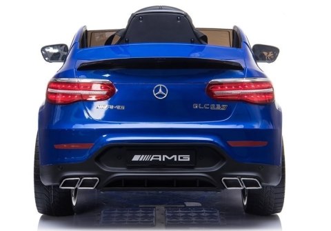 LEAN CARS Auto na akumulator Mercedes GLC 63S QLS-5688 Niebieski 4x4 LEAN CARS Auto na akumulator Mercedes GLC 63S QLS-5688 Niebieski 4x4