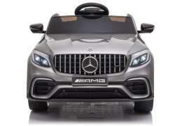 LEAN CARS Auto na akumulator Mercedes GLC 63S QLS-5688 Srebrny Lakier 4x4