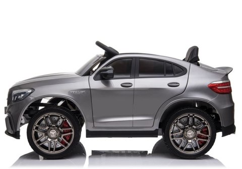 LEAN CARS Auto na akumulator Mercedes GLC 63S QLS-5688 Srebrny Lakier 4x4 LEAN CARS Auto na akumulator Mercedes GLC 63S QLS-5688 Srebrny Lakier 4x4