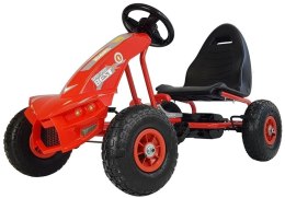 LEAN CARS Gokart na Pedały A-18 Czerwony