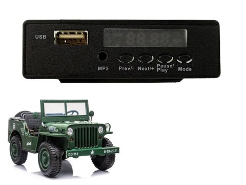 LEAN CARS Panel muzyczny do pojazdu na akumulator JH101