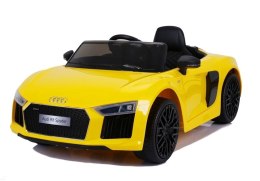 LEAN CARS Pojazd na Akumulator Audi R8 JJ2198 Żółte