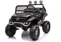 LEAN CARS Pojazd na Akumulator Mercedes Unimog S Czarny