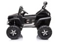 LEAN CARS Pojazd na Akumulator Mercedes Unimog S Czarny
