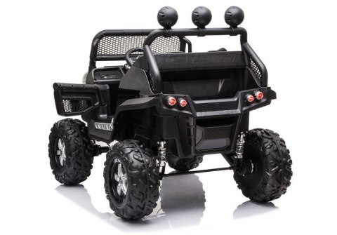 LEAN CARS Pojazd na Akumulator Mercedes Unimog S Czarny LEAN CARS Pojazd na Akumulator Mercedes Unimog S Czarny
