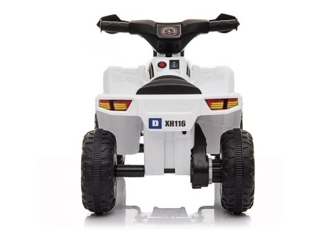 LEAN CARS Quad na akumulator XH116 Biały LEAN CARS Quad na akumulator XH116 Biały