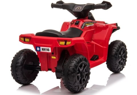 LEAN CARS Quad na akumulator XH116 Czerwony LEAN CARS Quad na akumulator XH116 Czerwony
